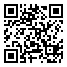 QRコードで郵便番号と住所を表示しています。