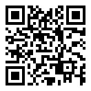 QRコードで郵便番号と住所を表示しています。