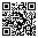 QRコードで郵便番号と住所を表示しています。