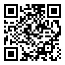 QRコードで郵便番号と住所を表示しています。