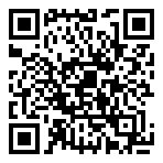 QRコードで郵便番号と住所を表示しています。
