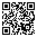 QRコードで郵便番号と住所を表示しています。