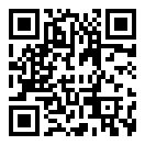 QRコードで郵便番号と住所を表示しています。