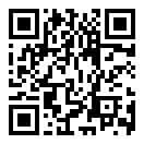 QRコードで郵便番号と住所を表示しています。