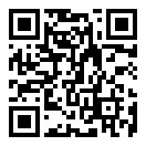 QRコードで郵便番号と住所を表示しています。