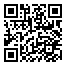 QRコードで郵便番号と住所を表示しています。