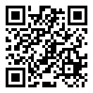 QRコードで郵便番号と住所を表示しています。
