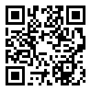 QRコードで郵便番号と住所を表示しています。