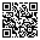 QRコードで郵便番号と住所を表示しています。