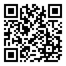 QRコードで郵便番号と住所を表示しています。