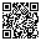 QRコードで郵便番号と住所を表示しています。