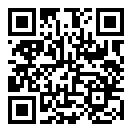 QRコードで郵便番号と住所を表示しています。