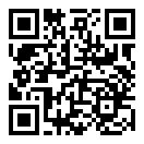 QRコードで郵便番号と住所を表示しています。