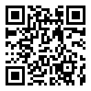 QRコードで郵便番号と住所を表示しています。