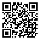 QRコードで郵便番号と住所を表示しています。