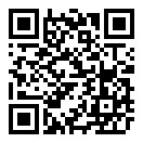 QRコードで郵便番号と住所を表示しています。