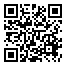 QRコードで郵便番号と住所を表示しています。