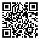 QRコードで郵便番号と住所を表示しています。