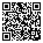 QRコードで郵便番号と住所を表示しています。