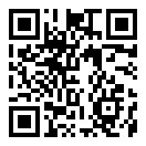QRコードで郵便番号と住所を表示しています。