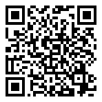 QRコードで郵便番号と住所を表示しています。