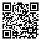 QRコードで郵便番号と住所を表示しています。