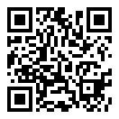 QRコードで郵便番号と住所を表示しています。