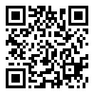 QRコードで郵便番号と住所を表示しています。