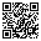 QRコードで郵便番号と住所を表示しています。