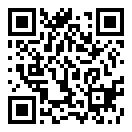 QRコードで郵便番号と住所を表示しています。