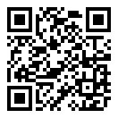 QRコードで郵便番号と住所を表示しています。