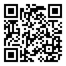 QRコードで郵便番号と住所を表示しています。
