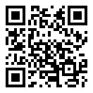 QRコードで郵便番号と住所を表示しています。