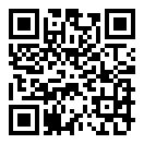 QRコードで郵便番号と住所を表示しています。