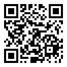 QRコードで郵便番号と住所を表示しています。