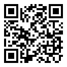 QRコードで郵便番号と住所を表示しています。