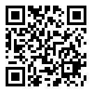 QRコードで郵便番号と住所を表示しています。
