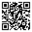 QRコードで郵便番号と住所を表示しています。