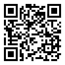 QRコードで郵便番号と住所を表示しています。