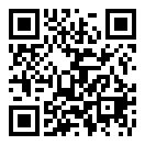 QRコードで郵便番号と住所を表示しています。