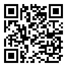 QRコードで郵便番号と住所を表示しています。
