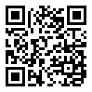 QRコードで郵便番号と住所を表示しています。