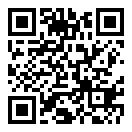 QRコードで郵便番号と住所を表示しています。