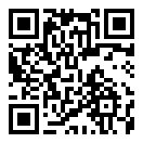 QRコードで郵便番号と住所を表示しています。