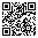 QRコードで郵便番号と住所を表示しています。