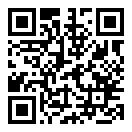 QRコードで郵便番号と住所を表示しています。