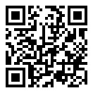 QRコードで郵便番号と住所を表示しています。