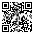 QRコードで郵便番号と住所を表示しています。