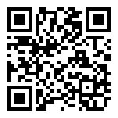QRコードで郵便番号と住所を表示しています。