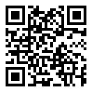 QRコードで郵便番号と住所を表示しています。